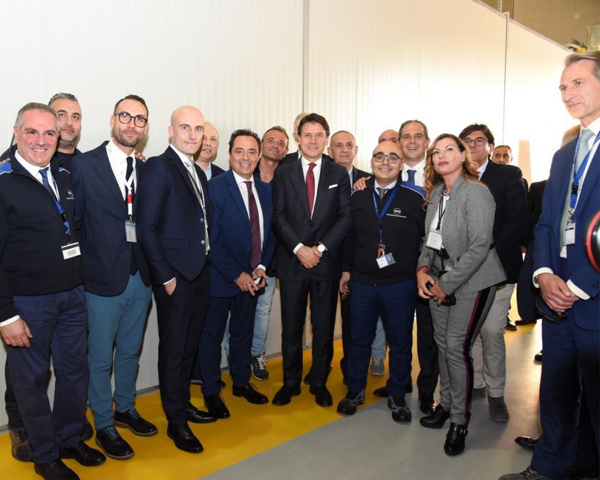 Il Premier Conte visita l'Irpinia